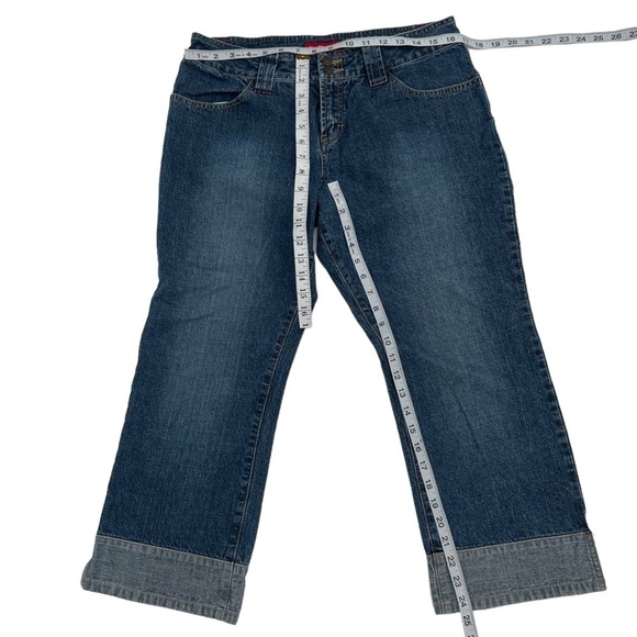 Union Bay Two Toned Capri Jeans Size 15 Women’s - Picture 5 of 5